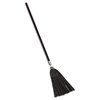 Rubbermaid Commercial Lobby Pro Synthetic-Fill Broom, 37 1/2" Height, Black FG253600BLA